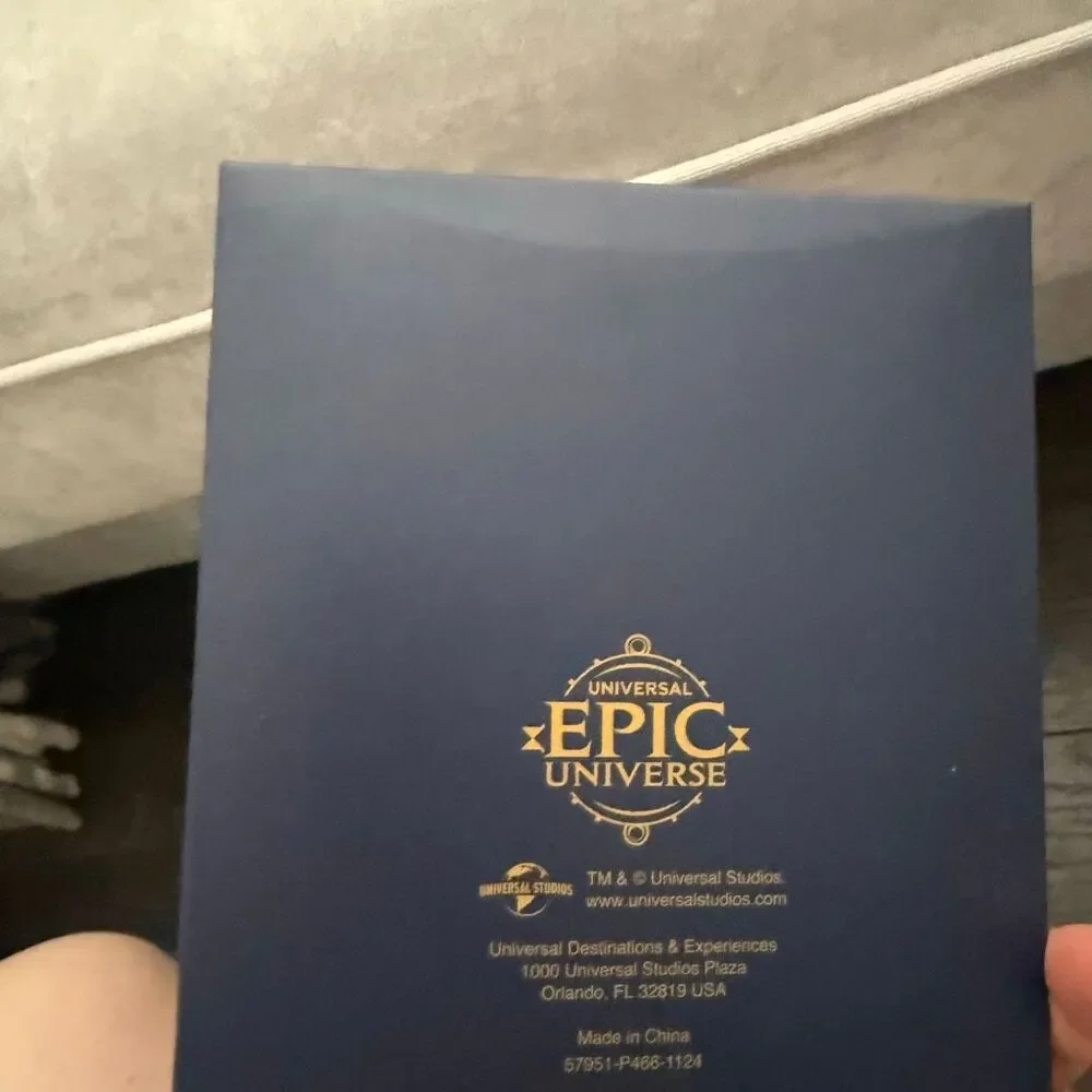 Universal Studios Epic Universe Greeting Card Set New